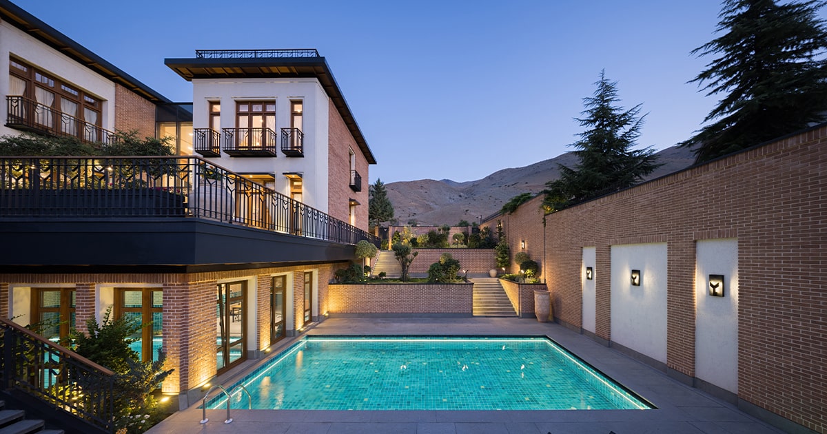 عمارت چشمه در منطقه لواسان