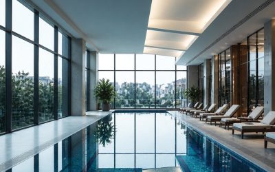 طراحی و اجرای تخصصی استخر و سیستم تهویه مطبوع آن در بیمارستان پیامبران